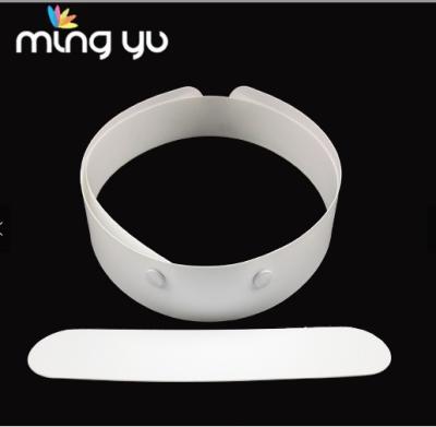 China Durable design your own plastic collar band, shirt collar holder with high quality for sale