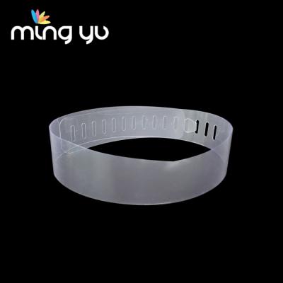 China Eco-friendly Wholesale Transparent Garment Accessories Plastic Collar Band For Shirt PVC/PET Shirt Collar Backing for sale