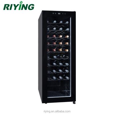 China Hotel 36 Bottles Wine Display Fridge Compressor Wine Cellar for sale