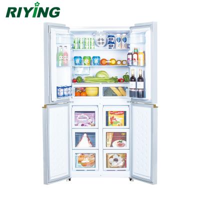 China Compressor 436L 4 Door Home Side by Side Refrigerator for sale