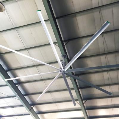 China Hotels China Supplier 24ft Large Diameter Large Wind Industrial Ceiling HVLS Fan for sale