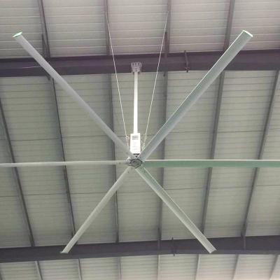 China Hotels 7300mm big tall kale hvls ceiling fan for workshop warehouse for sale