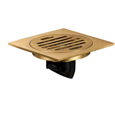 China Durable Square Shower Floor Drain With Removable Cover for sale