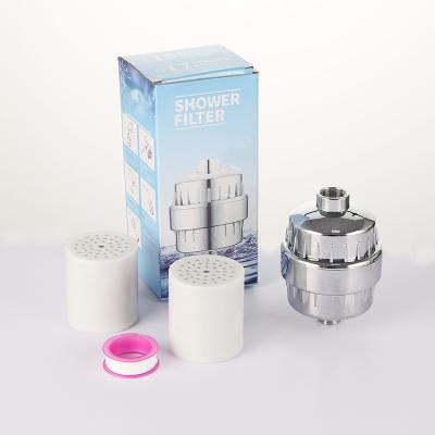 China Eco-Friendly 15 Stage Shower Head Filtration System And Water Softener for sale