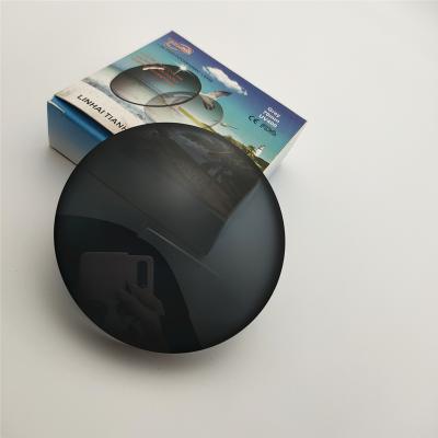 China China CLEAR INDOOR fashion flat surface hot selling materials for resin semi finished photochromic 1.56 spheric lens for sale