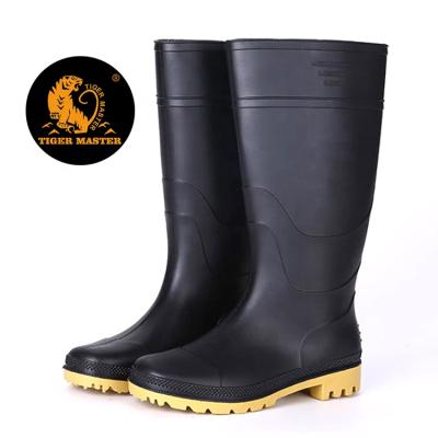 China Light Weight PVC Safety Oil Resistant Non Work PVC Cheap Rain Boot for sale