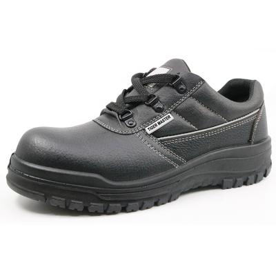 China Steel Toe TIGER MASTER Oil Resistant Non Slip Black Leather Steel Toe Labor Safety Shoes Malaysia for sale