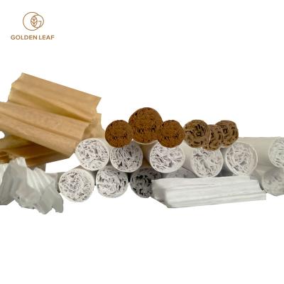 China Waterproof Food Grade Biodegradable Eco-Friendly Cigarette Paper Filter Rod for Reducing Nicotine and Tar for sale