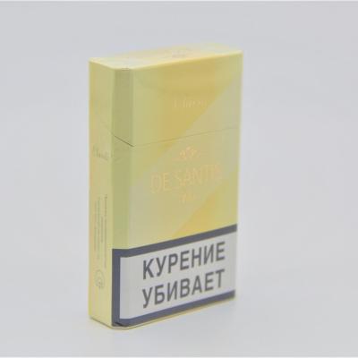 China Recyclable Anti-Counterfeiting  Eco-Friendly Technologies Custom Shaped Rigid Paperboard Printed Cigarette Box for sale