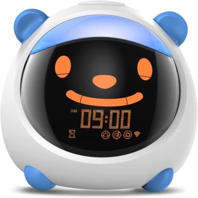 China Antique Style Children Wake Up Alarm Clock Children's Sleep Trainer Wake Up Light Healthy Sleep Machine For Live, Baby Room for sale