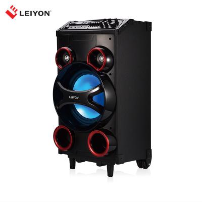 China BT/USB/SD/FM/AUX/PC in/MIC/Guitar/Mic High Sound Quality Rechargeable Bluetooth Party Speaker with SD/FM/USB for sale