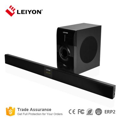 China Wireless 80W 2.1Channel TV Sound Bar with Wireless Subwoofer, USB, SD, FM, AUX. IN, OPTICAL for sale