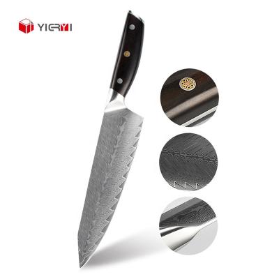 China 67 Viable High Quality Layers 8 Inch VG10 Damascus Steel Chef Knife Kitchen Knife for sale