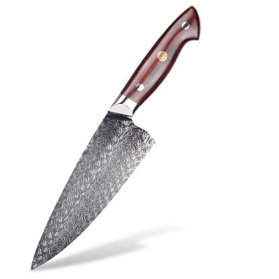 China High Quality Damascus Steel Viable 8 Inch Chef's Knife Kitchen Chef's Knife for sale