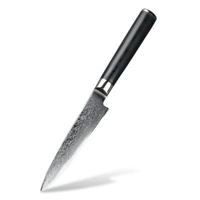 China Viable High Quality Yieryi 67 Layers Kitchen Damascus Knife Paring Knife With Handle The Group Of Ten for sale