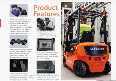 China Electric forklift forklift for sale Noblelift forklift price for sale