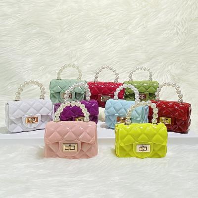 China Cross 2021 - Cute Kids Mini Jelly Purses And Bags Fashion Girl Body Summer Handbag for sale