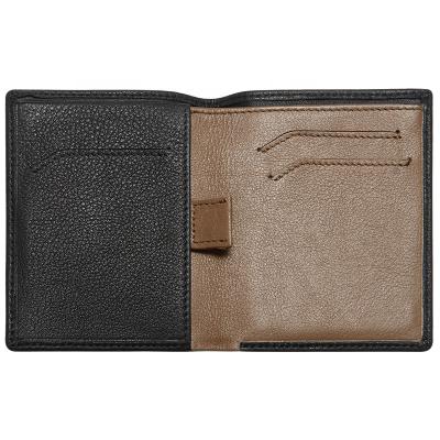 China Diary Used Genuine Top Cow Leather Card Holder Handmade Wallet For Men for sale