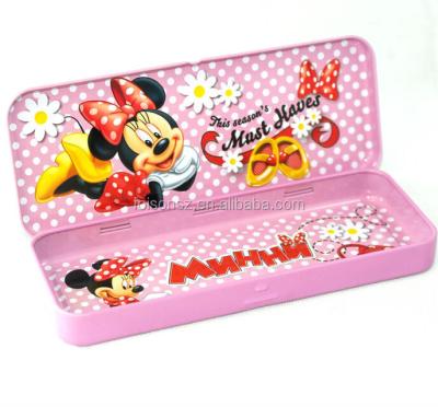 China Schools & Rectangular Offices OEM Factory Multi Layers Tin Pencil Case For Students Stationery Tin for sale