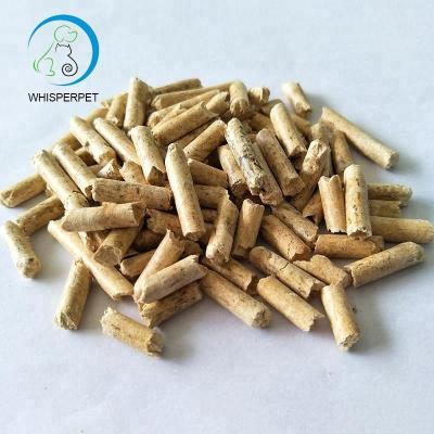 China Eco-Friendly Original Sustainable Pine Wood Cat Kitty Garbage Natural Sand for sale