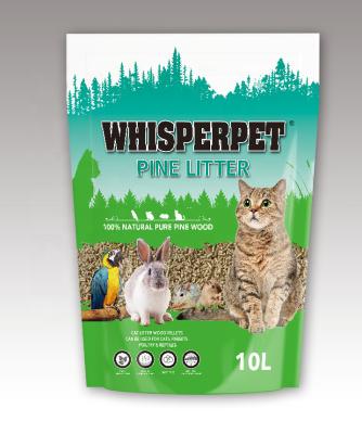 China Wholesale Natural Pine Wood Viable Cat Litter Pellets with Antibiotics for sale