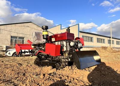 China Zwei-Rad-Geh-Traktor Landwirtschaftlicher Mini-Crawler-Traktor 25 PS zu verkaufen