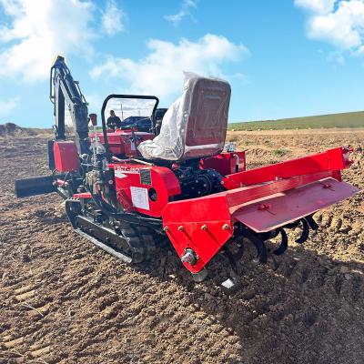 China Tractor de jardín de 35 HP Mini Crawler HYCT-25D con dozer delantero en venta