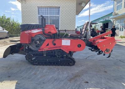 Κίνα 35hp κινητήρας ντίζελ Μίνι Τρακτέρ Crawler Walking Paddy Gum Crawler Τρακτέρ με Tiller προς πώληση