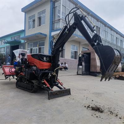 China Dauerhafter 35 PS Trockenland-Crawler-Traktor für Reisfeld / Trockenland zu verkaufen