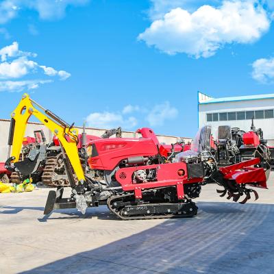 China Neues Design Großhandel Mini-Traktor 25HP 35HP Crawler-Traktor Landwirtschaftlich China Kleiner Traktor Crawler zu verkaufen