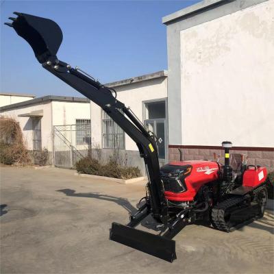 China Mini 50HP Terra Seca Crawler Trator Equipamento Agrícola cultivador Dozer à venda