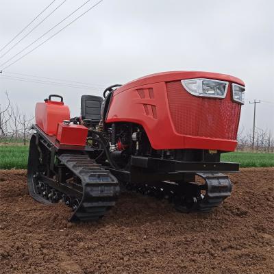 China Mini Crawler Cultivator Dozer Rotary Crawler Mini Excavator for sale