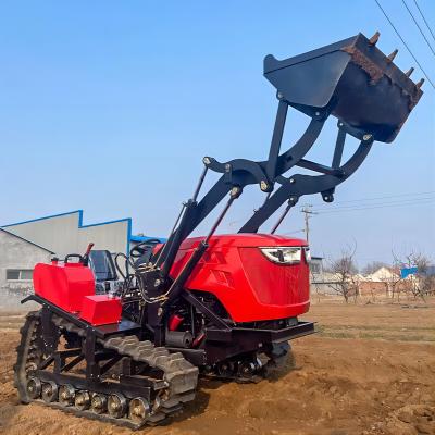 China Multifunktionaler Crawler-Traktor / kompakter Zugtraktor Landmaschinen zu verkaufen