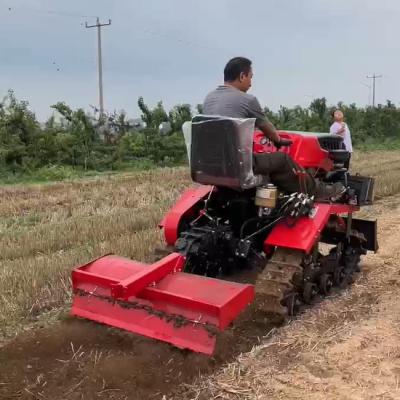 중국 컴팩트 크롤러 트랙터 25HP 35HP 소형 잔디 깎기 트랙터 농장 장비 판매용