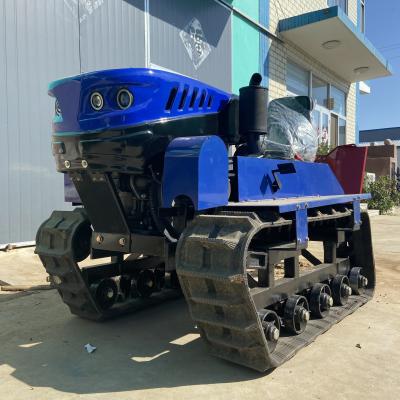 China SDHANYUE 35HP Paddy Field Crawler Tractor Landbouwmachine Rotary Tiller Tractor Te koop