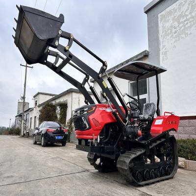 China Mini tractor del huerto, tractor del viñedo con arado rotativo. en venta