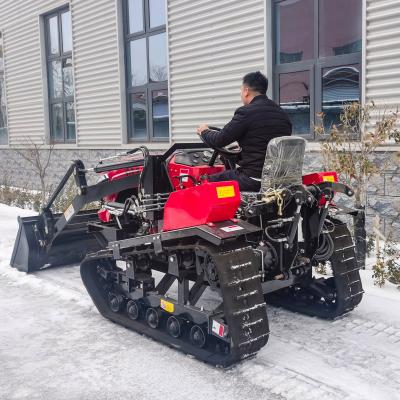 中国 陸生 50馬力 トラクター 栽培用 陸上爬虫 トラクター ローータリーティラー 販売のため