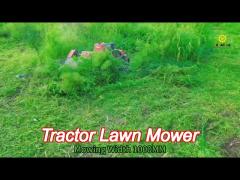 agricultural remote control tractor lawn mower self-propelled lawn mower