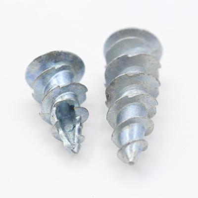 China / Zamac Zinc Alloy Nylon Easy Drive Threaded Drywall Anchor, Drywall Screw Anchor for sale