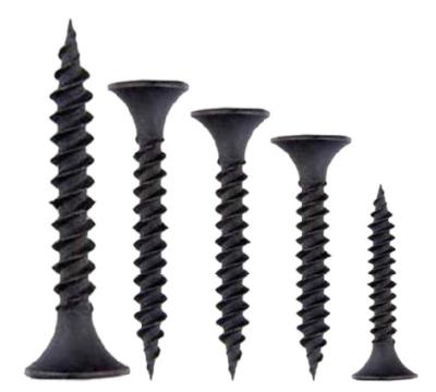 China High quality black carbon steel phosphate sheetrock assembled drywall screws for wood for sale