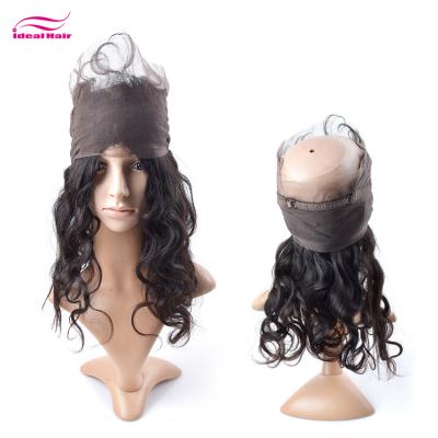 China Body Wave Ear To Ear 360 Lace Headbands Closure With Baby Hair Cheap Closures And Frontal And Virgin Hair Closure Hair Piece for sale