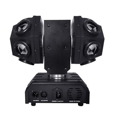 China Super high quality 12 x 10W stage size driver-beam moving head laser light with double ball 150W RGB LED for DJ's disco bar party for sale