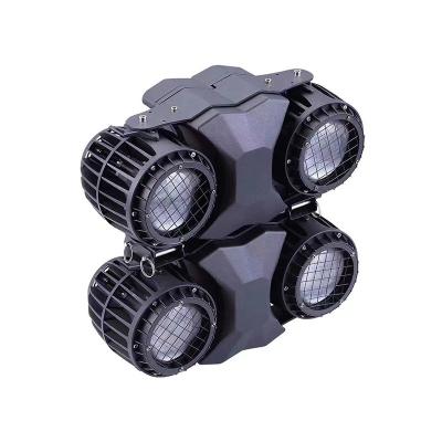 China Indoor high power 4x100W 4 head dmx matrix outdoor cob lighting waterproof blinder IP65 600w light for sale