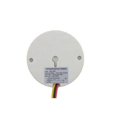 China Hotel Home Automation 220V Sensor Button IR Motion Sensor Switch Human Body Sensor Lamp Switches for sale