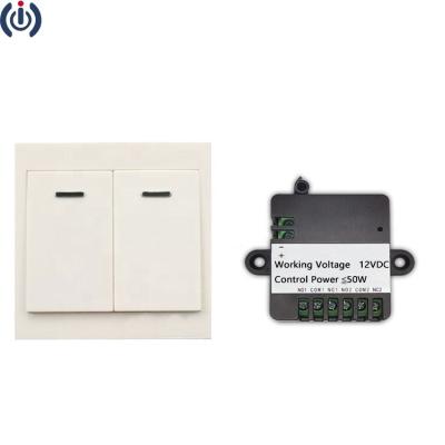 China KGS-B20-S Control Wall Switch 12V Cabinet Switch Wireless Wall Switch for Lighting 50*40*23mm for sale