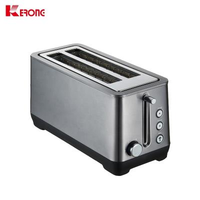 China KRON 2021 4 slice Toasters Long Slots Gray Toster Toaster Bread on Sale for sale