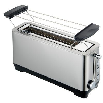 China KRON 920-1100W 2 Slice Toaster with Warming Rack Stand Bun Bread Toasters For Breakfast for sale