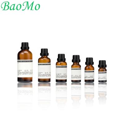 China New and luxury 5ml 10ml 15ml 20ml 30ml 50ml 100ml amber color glass bottle with euro dropper for essential oil for sale