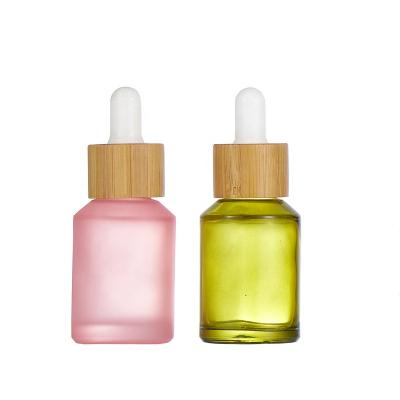 China Personal Care Wholesale Essential Oil Glass Bottle 10ml 5ml 15ml Mini Sample Pink Green Amber Glass Vial for sale