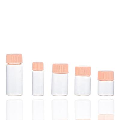 China Mini Bottle 7ml 8ml 10ml 12ml 15ml Pharmaceutical Empty Clear Essential Oil Bottle Small Glass Vials for sale